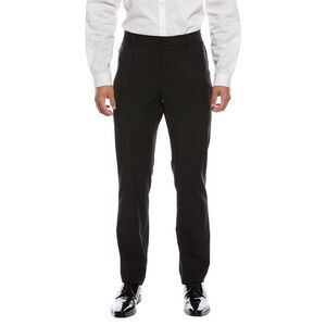 Valentino Mens  Wool & Mohair-Blend Pant, Black